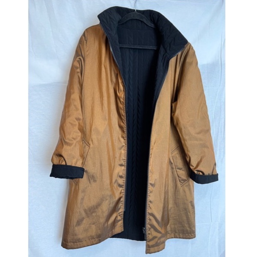 Beautiful Reversible Metallic Jacket